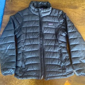 Black Patagonia Puffer Coat